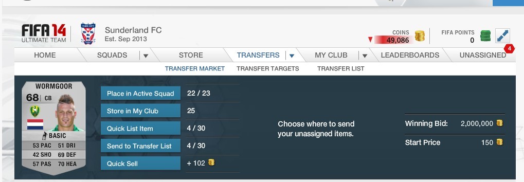 FIFA 14 COINS 2000K